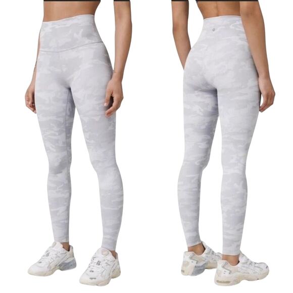 Lululemon Wunder Under High Rise Tight 28" Luxetreme Incognito Camo Size 4 - Picture 2 of 14